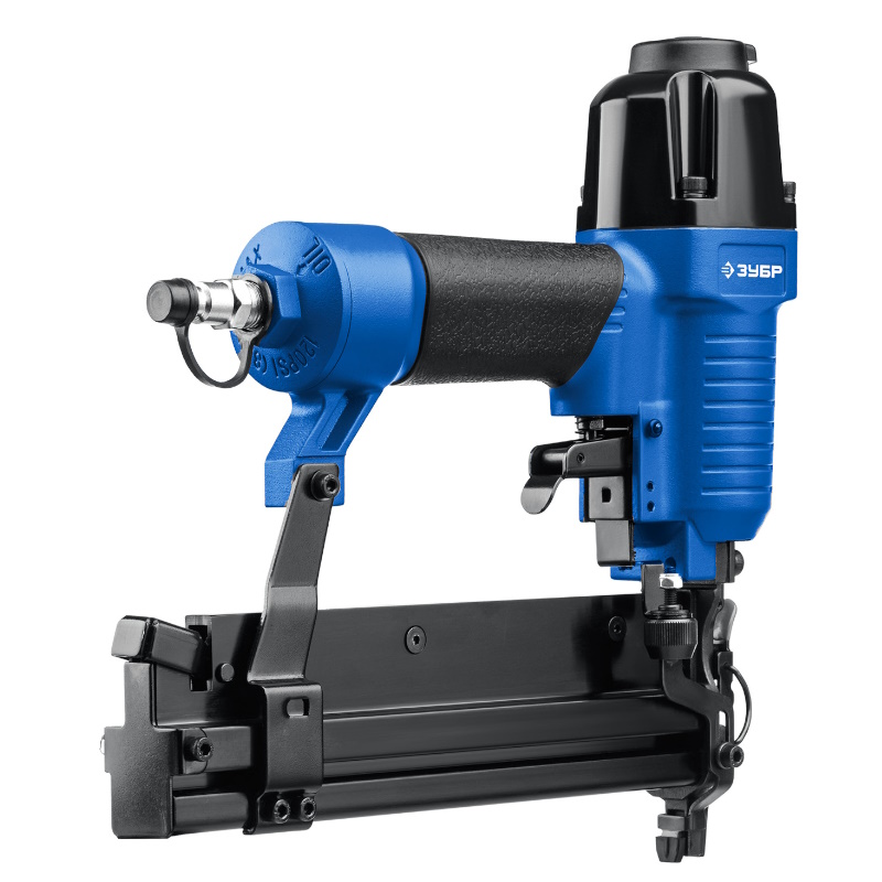 Пневматический нейлер-степлер Зубр Профессионал Т55300 31937 2-в-1 для скоб тип 55 и гвоздей тип 300