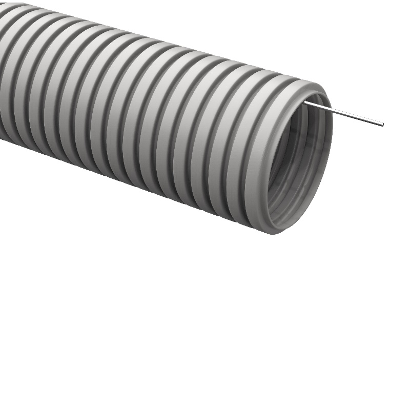 Труба гофрированная IEK ELASTA CTG20-25-K41-025I, ПВХ, d=25 мм, с зондом (25 м)