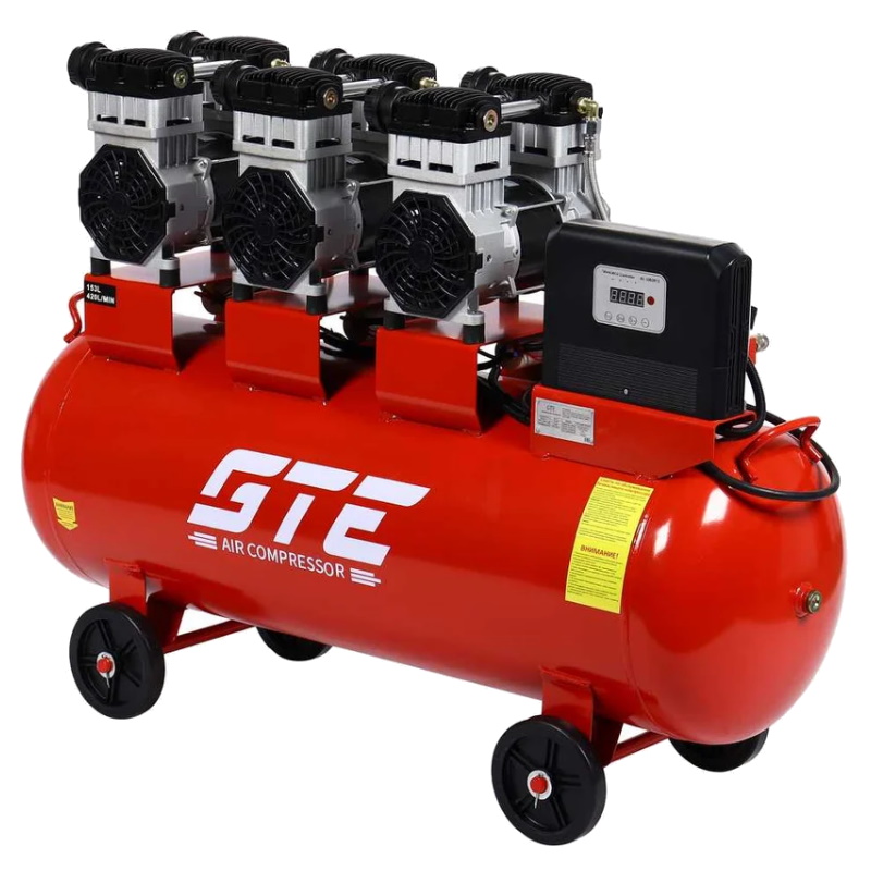 Безмасляный компрессор GTE GTE-HMP153420B 220 В ресивер 153 литра 420 лмин 100225₽