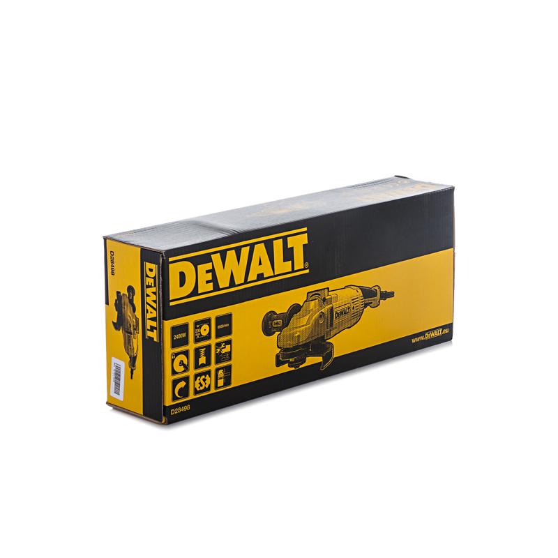 Угловая шлифмашина (болгарка) DeWalt D28498, 230 мм, 2400 Вт, плавный пуск в Муроме
