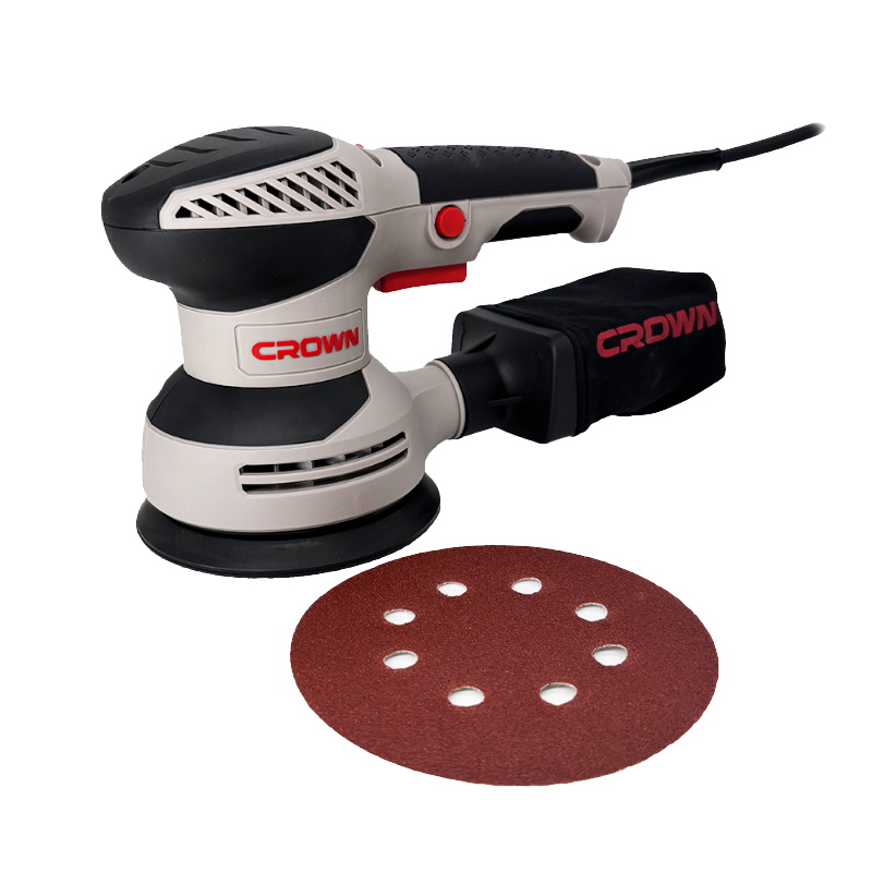Эксцентриковая шлифовальная машина Crown CT13663V, 320 Вт, 125 мм в Вологде