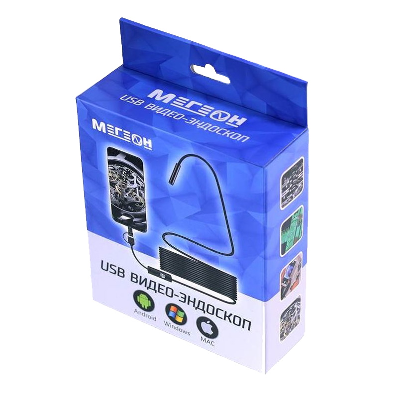 Видеоскоп-Эндоскоп Мегеон 33251 к0000005065, 1.5м, micro-USB в Костроме