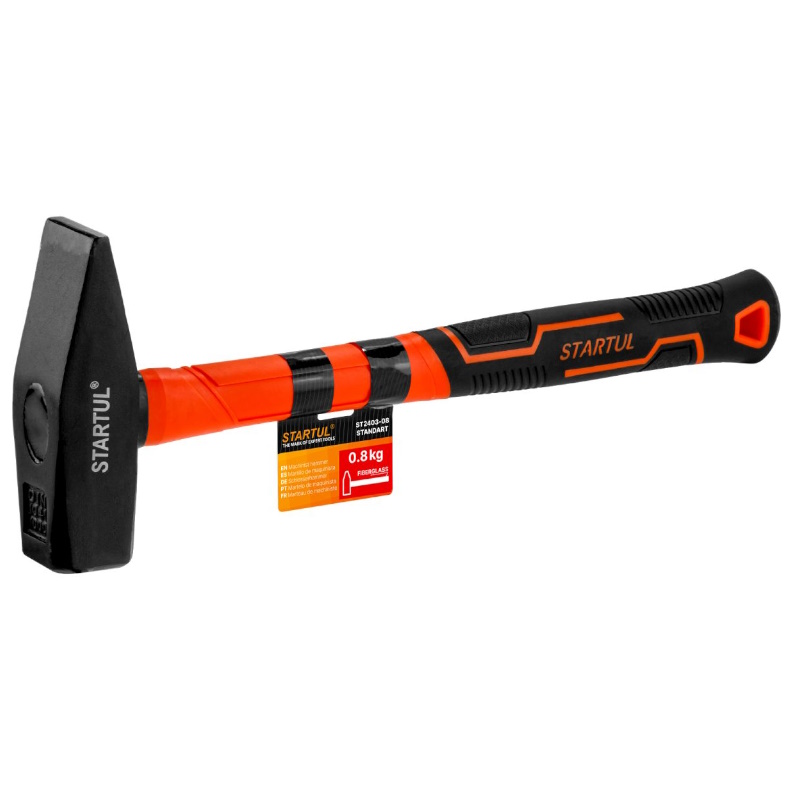 Молоток Startul STANDART ST2403-08 08кг с фиберглассовой рукояткой 390₽
