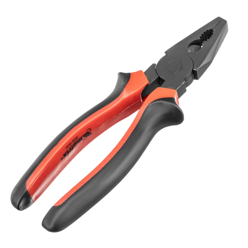 Плоскогубцы Matrix Black Nickel 16983, 200 мм, комбинированные, двухкомпонентные рукоятки в Иваново