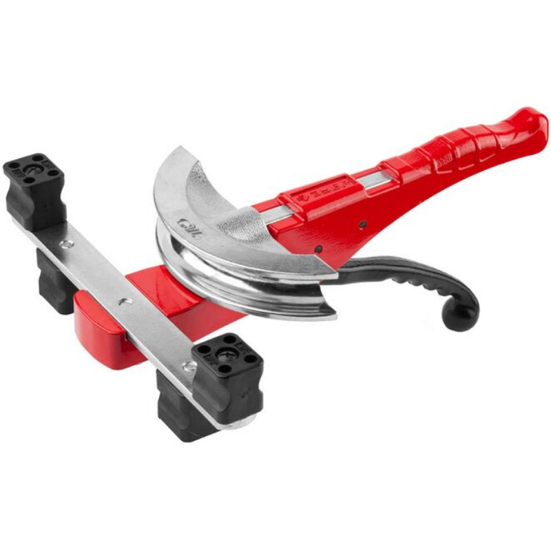 Трубогиб рычажный для высокоточной гибки труб Зубр ЭКСПЕРТ 23522-H7 из цв Me под углом до 90град в боксе 101215182022мм 11077₽