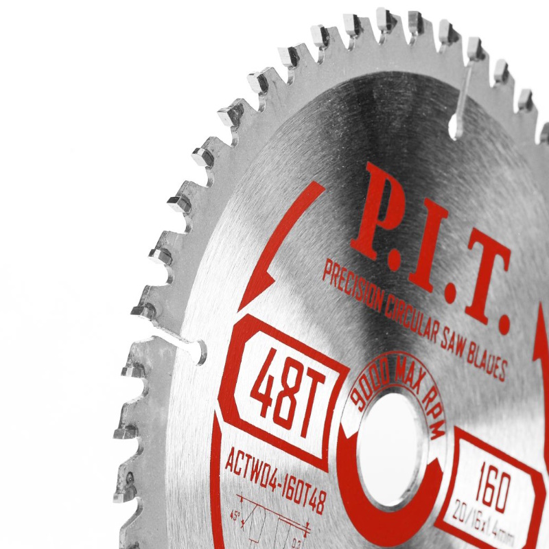 Диск пильный P.I.T. ACTW04-160T48, 160x20/16x1,4 мм, 48T