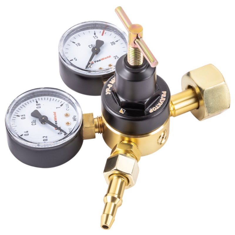 Редуктор FoxWeld УР-6 МИНИ 8342 углекислотный 2 манометра 903₽