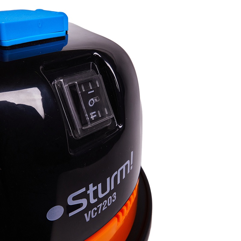 Промышленный пылесос Sturm! VC7203 1600Вт, 30 л, розетка для электроинструмента 2кВт в Иваново
