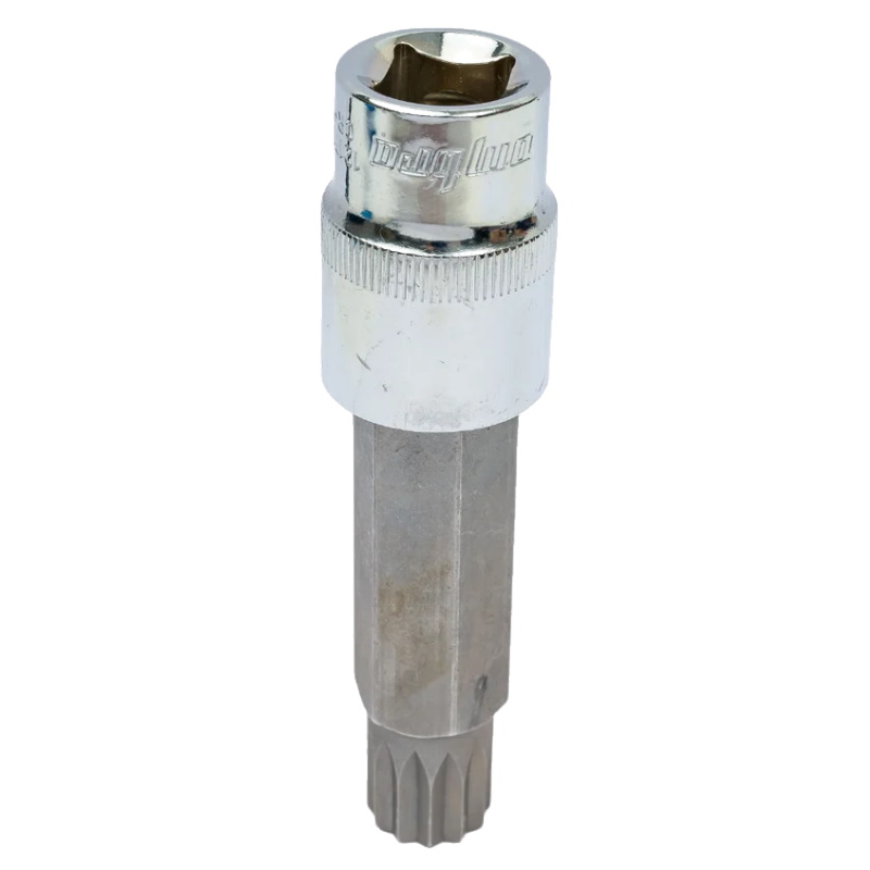 Насадка торцевая Ombra 121716 055748, 1/2"DR с вставкой-битой SPLINE, M16, 100 мм в Муроме
