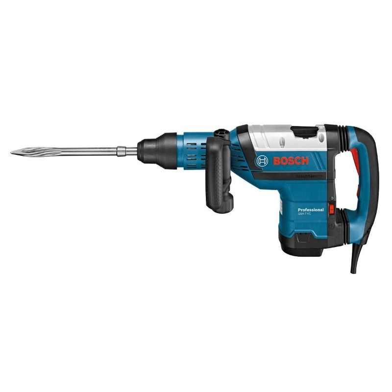 Отбойный молоток Bosch GSH 7 VC 0.611.322.000 (тип SDS MAX, вес нетто 8.5 кг, регулировка оборотов, принадлежности)
