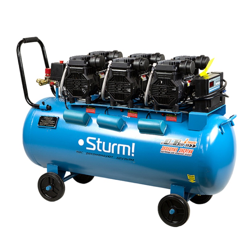 Компрессор безмасляный бесшумный Sturm AC936100OLE