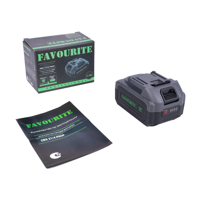 Аккумуляторная батарея Favourite PROFESSIONAL OBS 21/4 PROF, 4 Ач (под Makita LXT) в Череповце