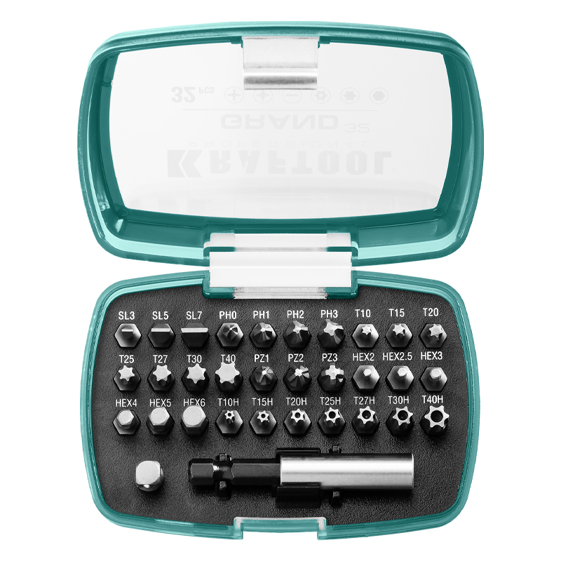 Набор бит с магнитным адаптером Kraftool Grand-32 26083-H32 (32 шт) в Кинешме