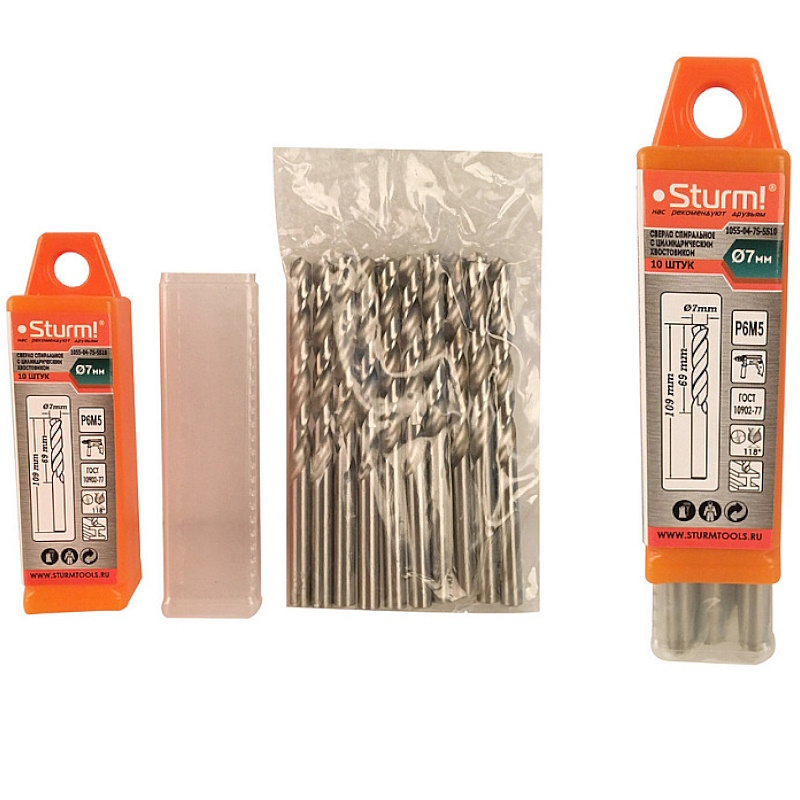 Сверло по металлу Sturm 1055-04-7S-SS10 в Костроме