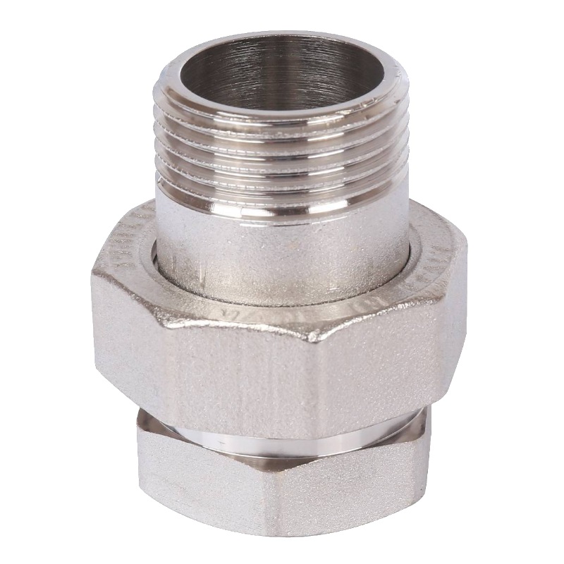 Американка Stout SFT-0045-000001 ВН, 1”, никелированное, уплотнение под гайкой по плоскости в Переславле