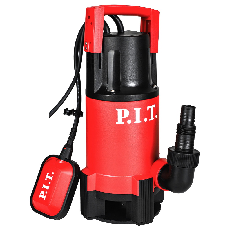 Насос дренажный P.I.T. PSW900-W1, электрический 900Вт, грязная вода, напор 10м, 250л/мин, ударопрочный пластик в Твери