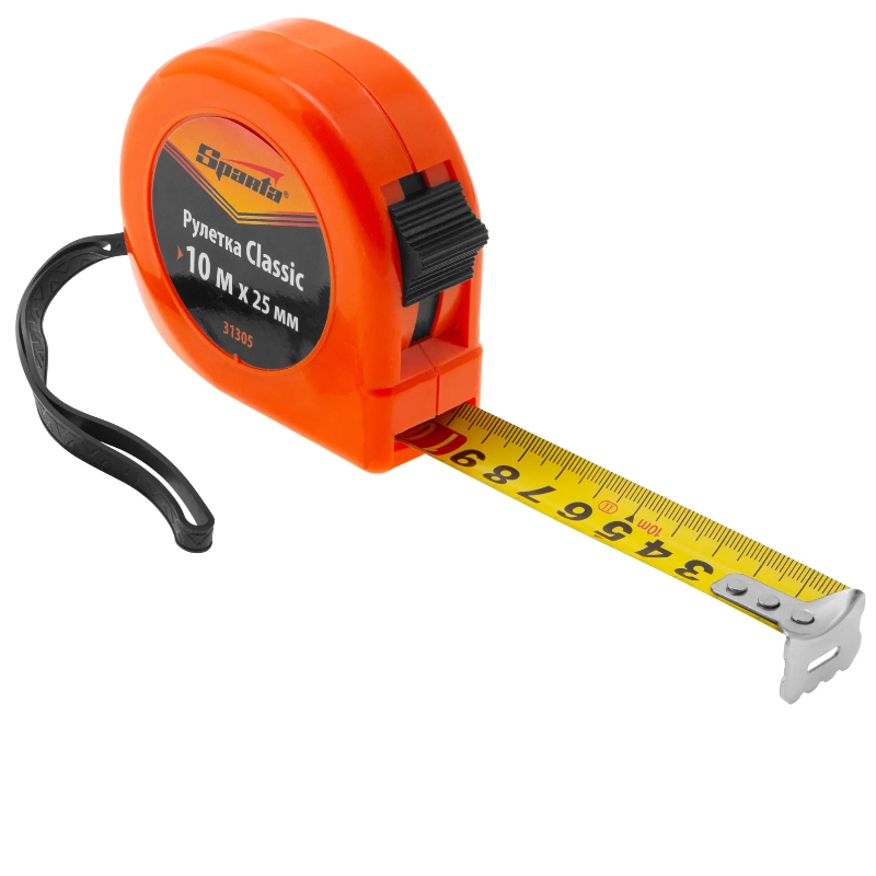 Рулетка Sparta Classic 31305, 10 м х 25 мм в Иваново