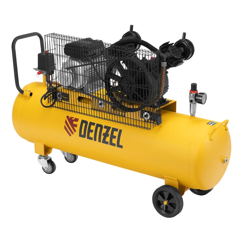 Компрессор воздушный Denzel BCV2300/100 58111, 2,3 кВт, 440 л/мин, 100 л в Костроме