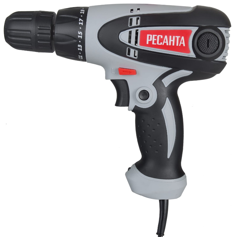 Сетевая дрель-шуруповерт Ресанта СШ-550-1 75162