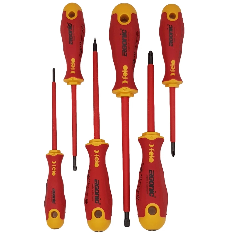 Набор диэлектрических отверток Felo Ergonic  41396198, 6 шт. (Германия) в Коврове