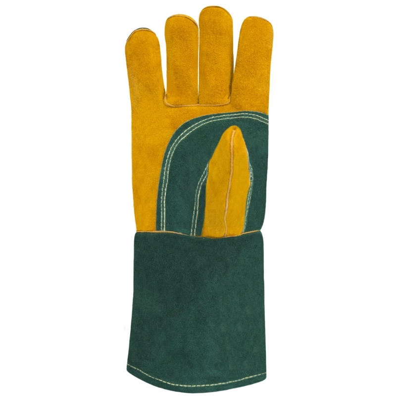 Краги Опторика Изумруд К1402, с подкладкой, 35 см (пара)