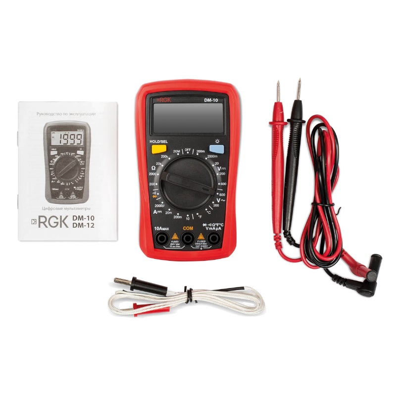 Цифровой мультиметр RGK DM-10 776554 в Туле