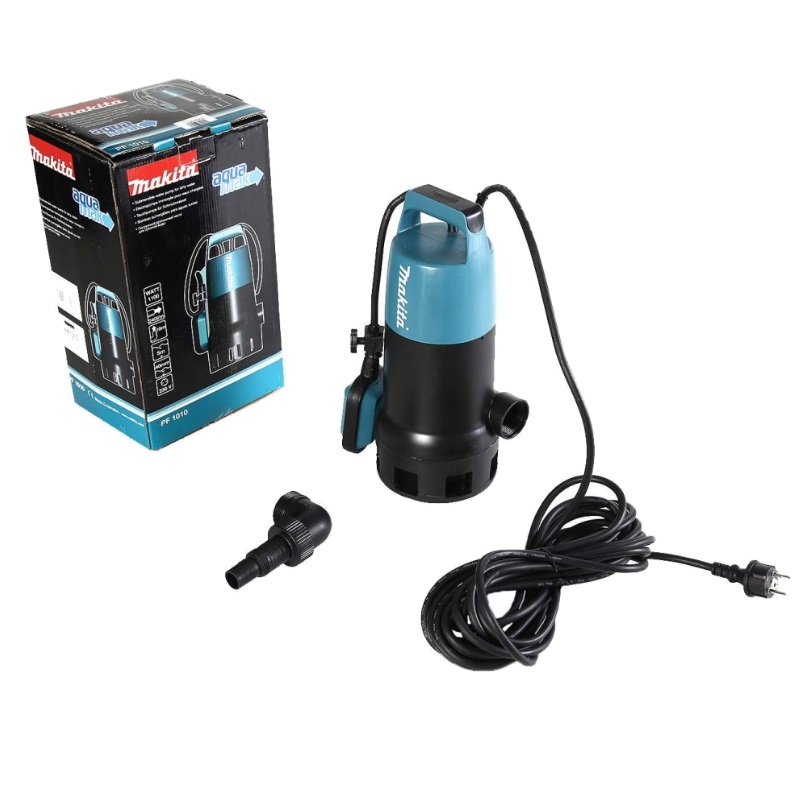 Дренажный насос для грязной воды Makita PF1010 (диаметр твердых частиц 35 мм)