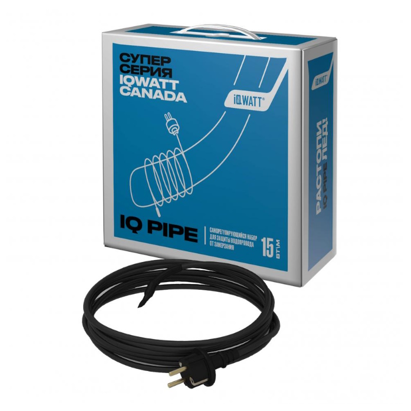 Набор для защиты водопровода от замерзания Iqwatt IQ PIPE 3m 00311 3499₽