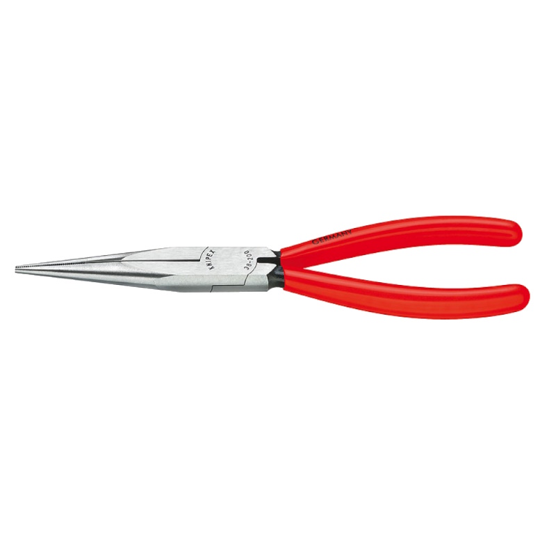 Плоскогубцы механика Knipex KN-3811200 плоскокруглые губки 200 мм фосфатированные обливные ручки 4903₽