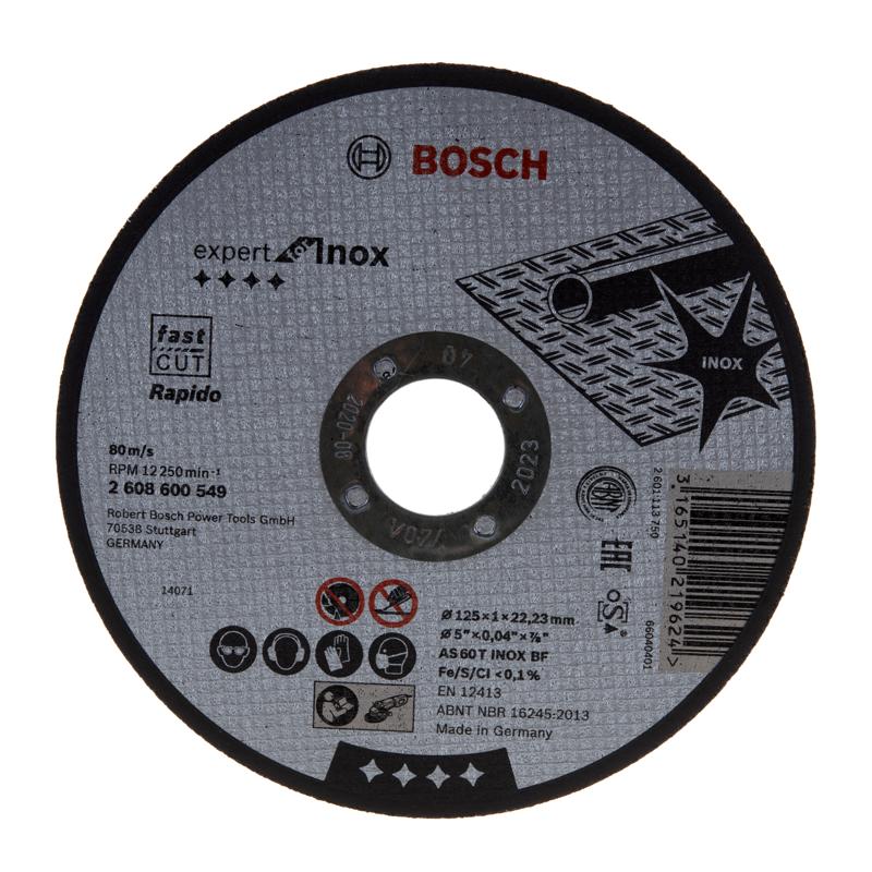 Отрезной диск по металлу Bosch 2.608.600.549 (125x1x22.2 мм) в Иваново