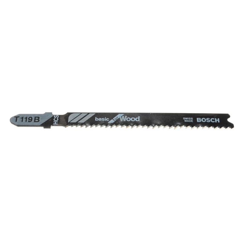 Пилки для лобзика Bosch 2.608.630.037 (T119B, HCS, 5 шт.) в Муроме