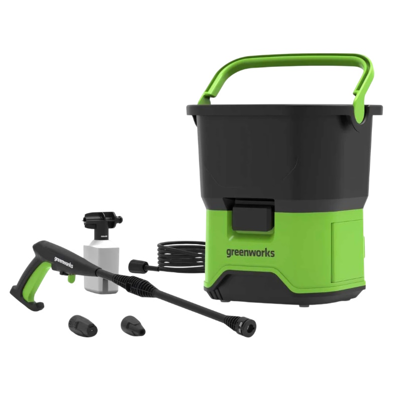 Мойка высокого давления Greenworks GDC40 5104507, 70 бар, аккумуляторная, 40 В, без АКБ и ЗУ в Туле