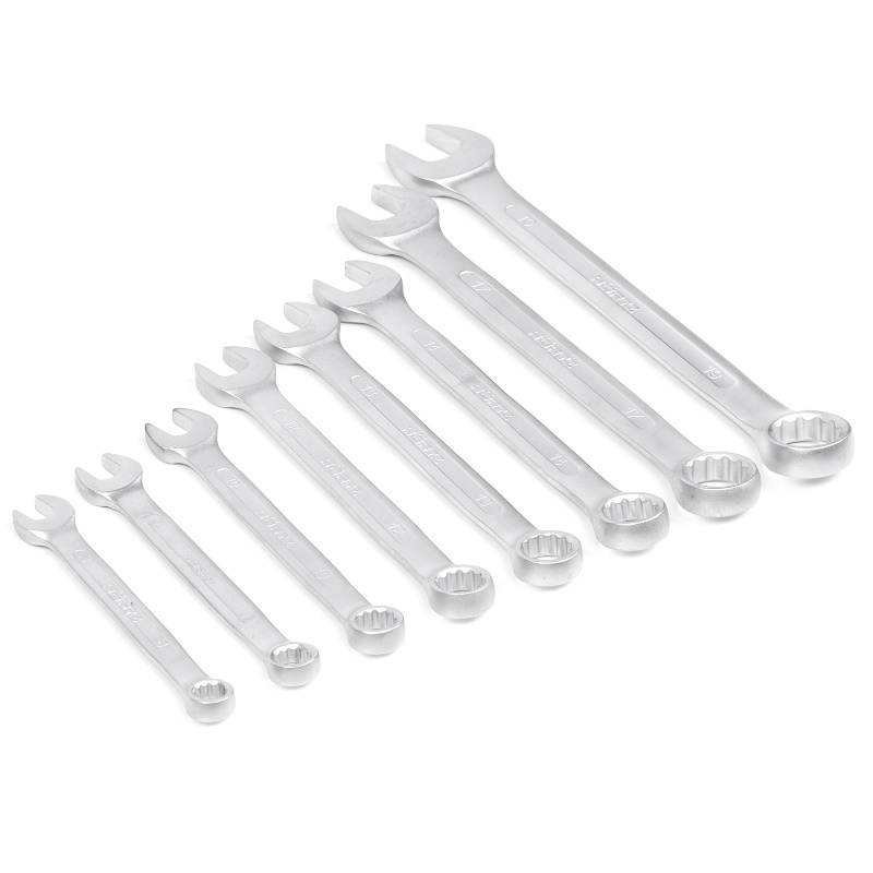 Набор ключей гаечных комбинированных Hortz 125957 8 шт 8-19 мм сатин финиш в клипсе 1285₽