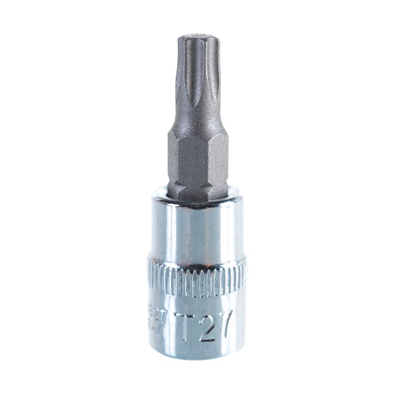 Насадка торцевая Ombra 114327, 1/4"DR, с вставкой-битой TORX, T27 в Угличе
