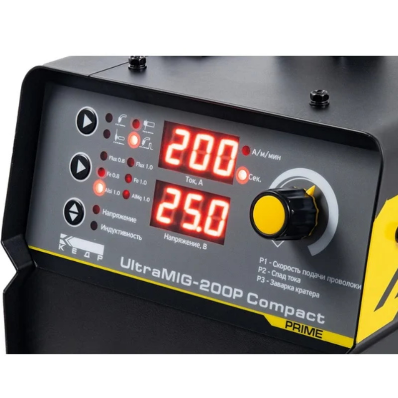 Полуавтомат Кедр UltraMIG-200P Compact 8024199 220В 20-200А