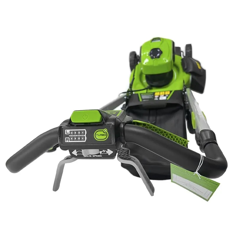 Газонокосилка аккумуляторная Greenworks GD40LM48SP 2517407UH, 40V, 48 см, самоходная, бесщеточная, c 1хАКБ 8 Ач и ЗУ в Твери