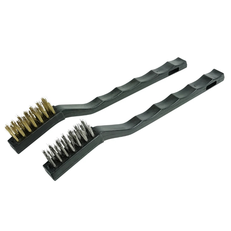 Набор из двух мини-кордщёток ручных Berger BG1750 латунь сталь 03 мм 247₽