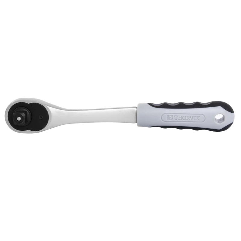Трещоточная рукоятка Thorvik S2R272 054323, изогнутой формы, 3/8"DR, 72 зубца в Угличе