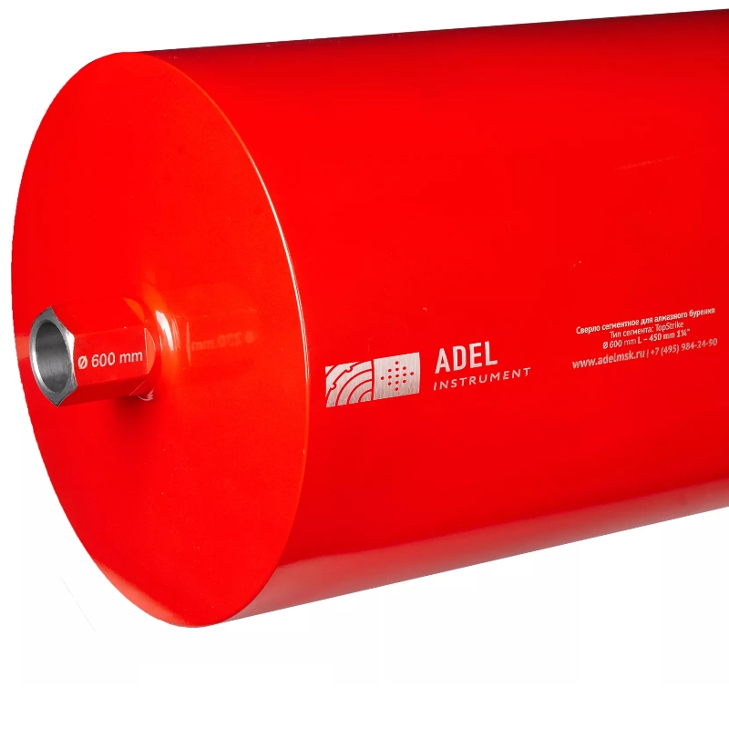 Коронка алмазная Adel Instrument TopStrike 00-00016248, 600/0450.32.1"1/4