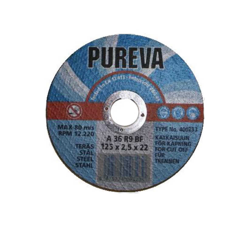 Отрезной круг по металлу Pureva 400323 (125x2,5x22 мм) в Иваново