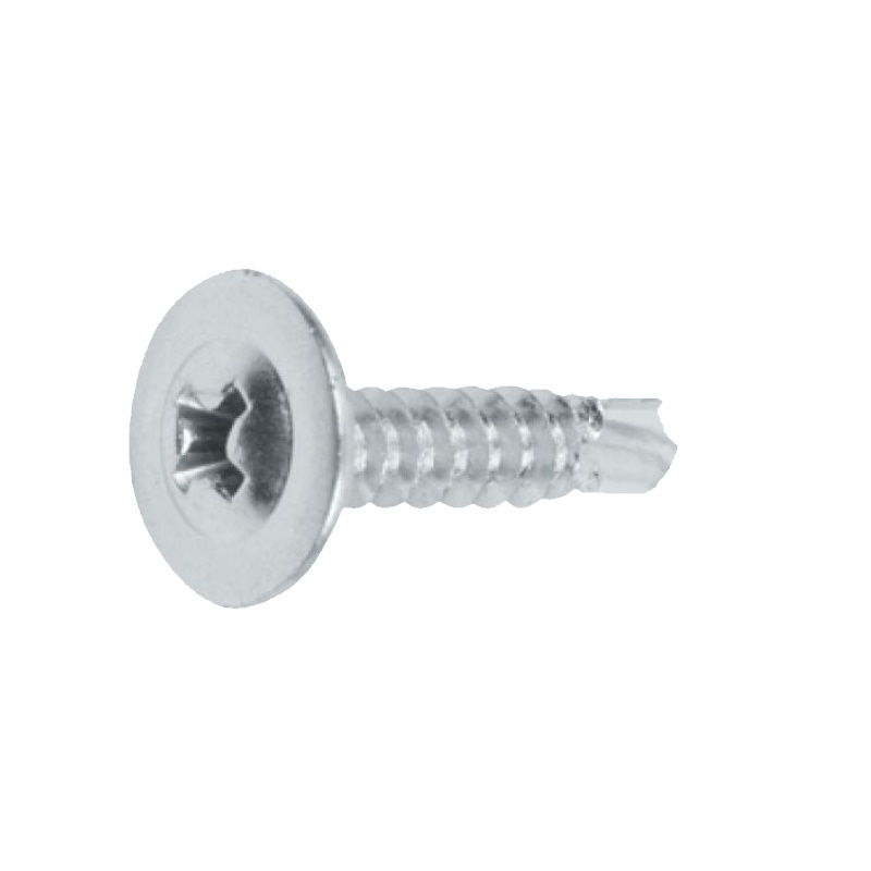 Саморез Starfix SMP1-50339-200 42х13 мм с прессшайбой цинк со сверлом 200 шт 155₽