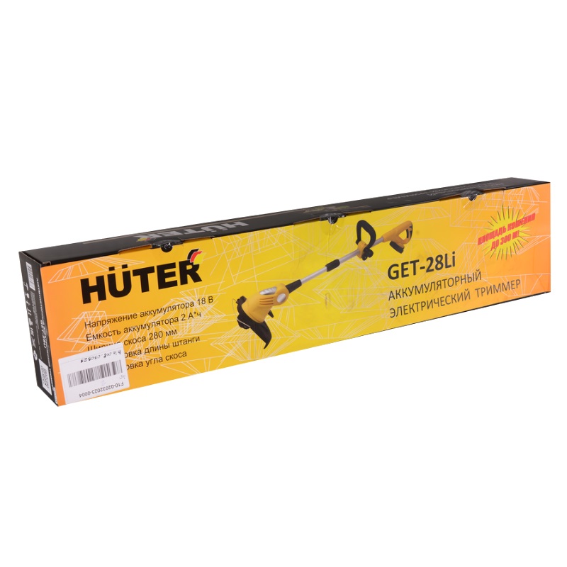 Аккумуляторный триммер Huter GET-28Li 70/1/33