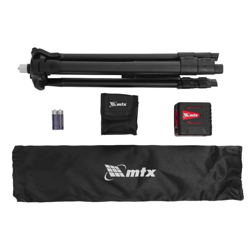 Лазерный уровень MTX QBC GREEN Basic SET 35011, 20 м, зеленый луч, батарейки, резьба 1/4" в Иваново