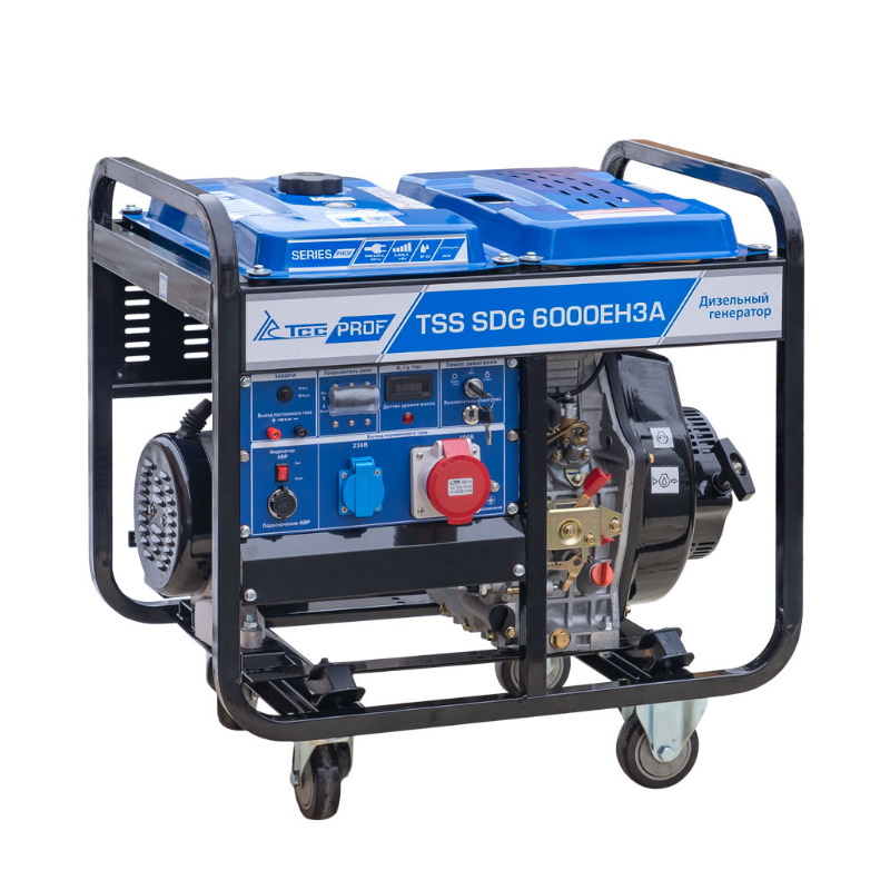 Дизельный генератор ТСС TSS SDG 6000EH3A, 77016 в Костроме