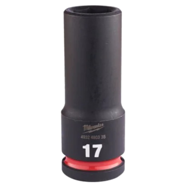 Головка Milwaukee SHOCKWAVE GEN II 4932480335, 1/2", ударная, удлиненная, 17 мм