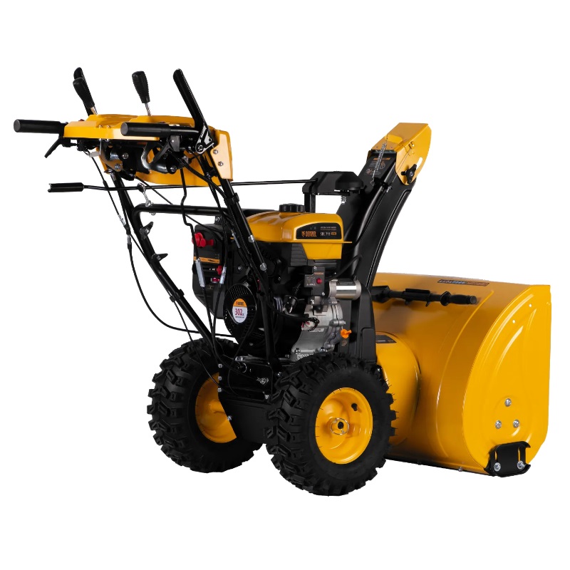Бензиновая снегоуборочная техника Denzel SBL 711D PRO 97655 (высота захвата 54 см, вес 95 кг, колеса) в Иваново