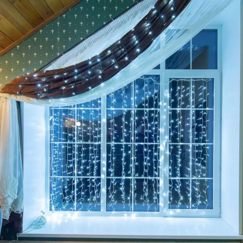 Гирлянда светодиодная Neon-Night "Твинкл Лайт" 303-055 312898, 15 м, 120 LED, белый в Твери