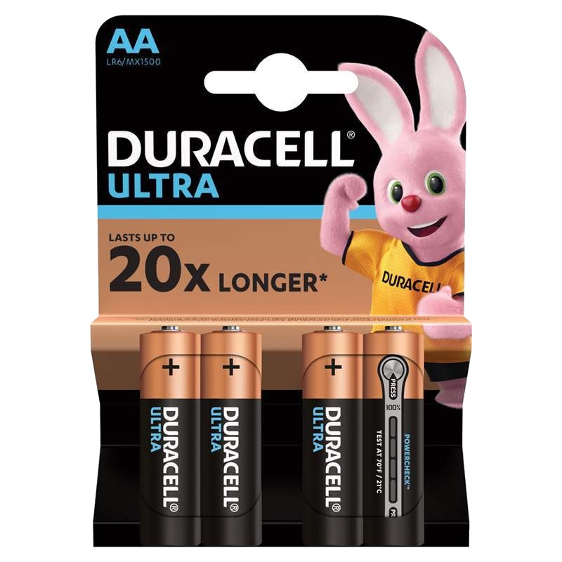 Элемент питания Duracell UltraPower (AA, 4 шт.) во Владимире