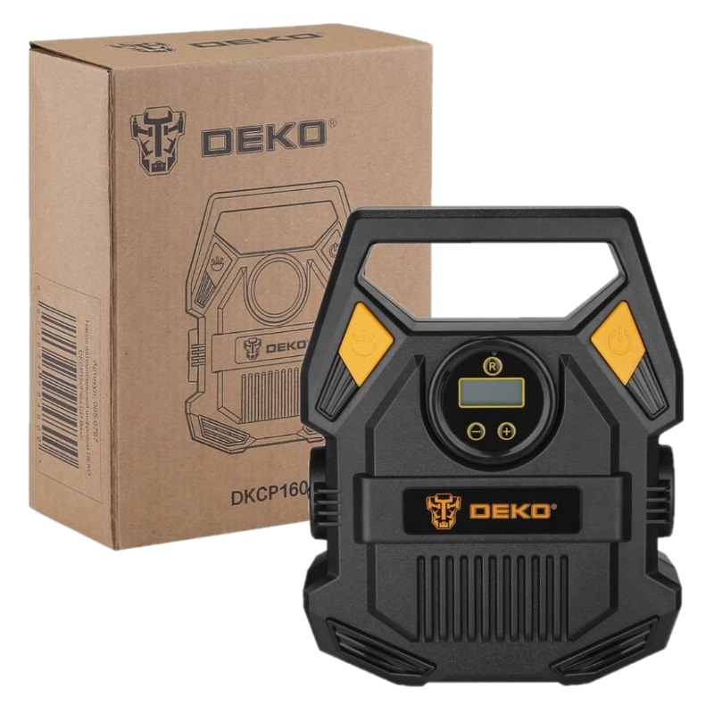Насос автомобильный цифровой Deko DKCP160Psi-LCD Basic 065-0797 1680₽