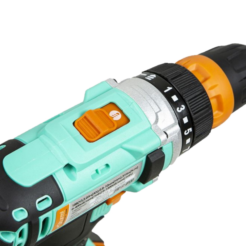 Дрель аккумуляторная Sturm! CD3618T, 18В, 1BatterySystem, 30Нм, 2х2.0Ач, съемный патрон, кейс в Туле